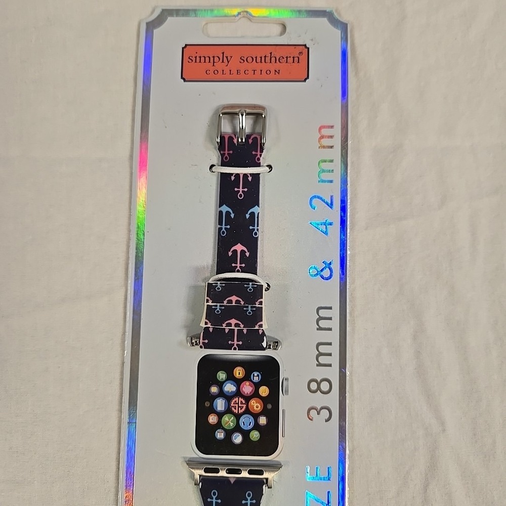 Simply Southern Collection Watch Band Anchors Fits Apple 38 & 42 *NIB*